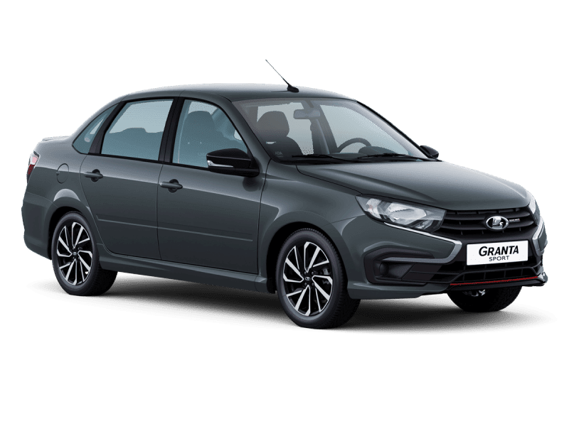 Купить Lada Granta Sport Седан в Нижнем Новгороде - СЕРЕБРИСТО-ТЕМНО-СЕРЫЙ "БОРНЕО" (633) - МЕТАЛЛИК